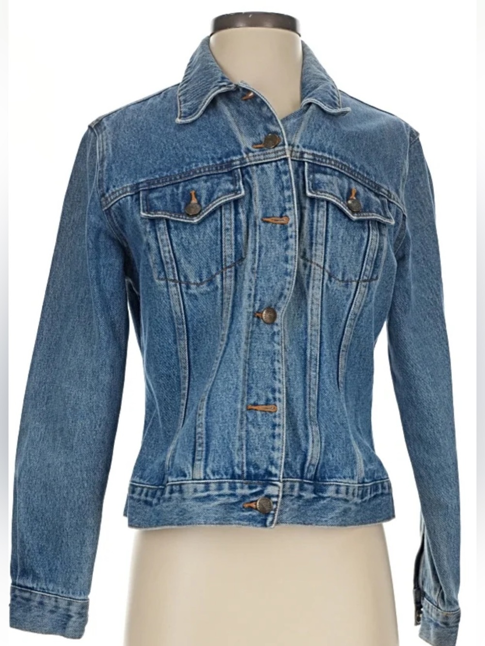 bill blass Blue Denim Jean Jacket